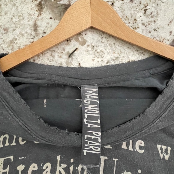 Magnolia Pearl "Baddest Unicorn" Cotton Jersey Oversized Hi Lo Francis T ~ OS - Picture 6 of 6